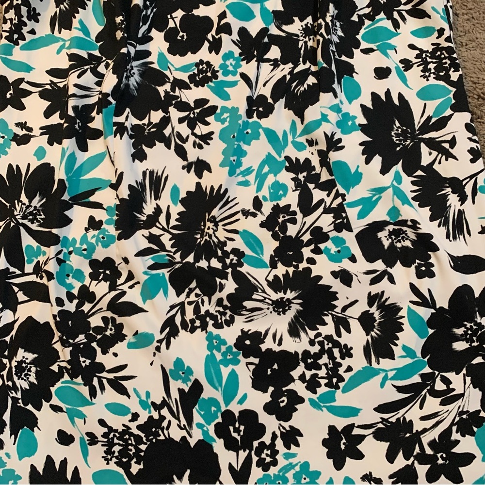Jessica Howard Sleeveless Floral Print Dress 18W - Picture 3 of 7